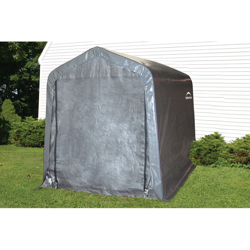 ShelterLogic 6 Ft. W x 10 Ft. D Plastic Portable Storage Shed & Reviews